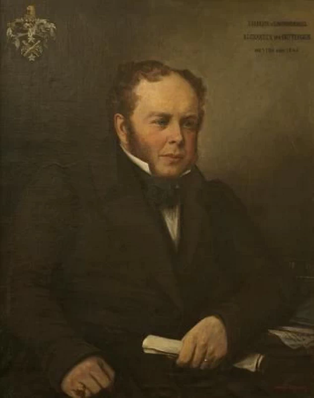 Julie Wilhelmine Hagen - Schwarz, Ritratto di Alexander von Oettingen